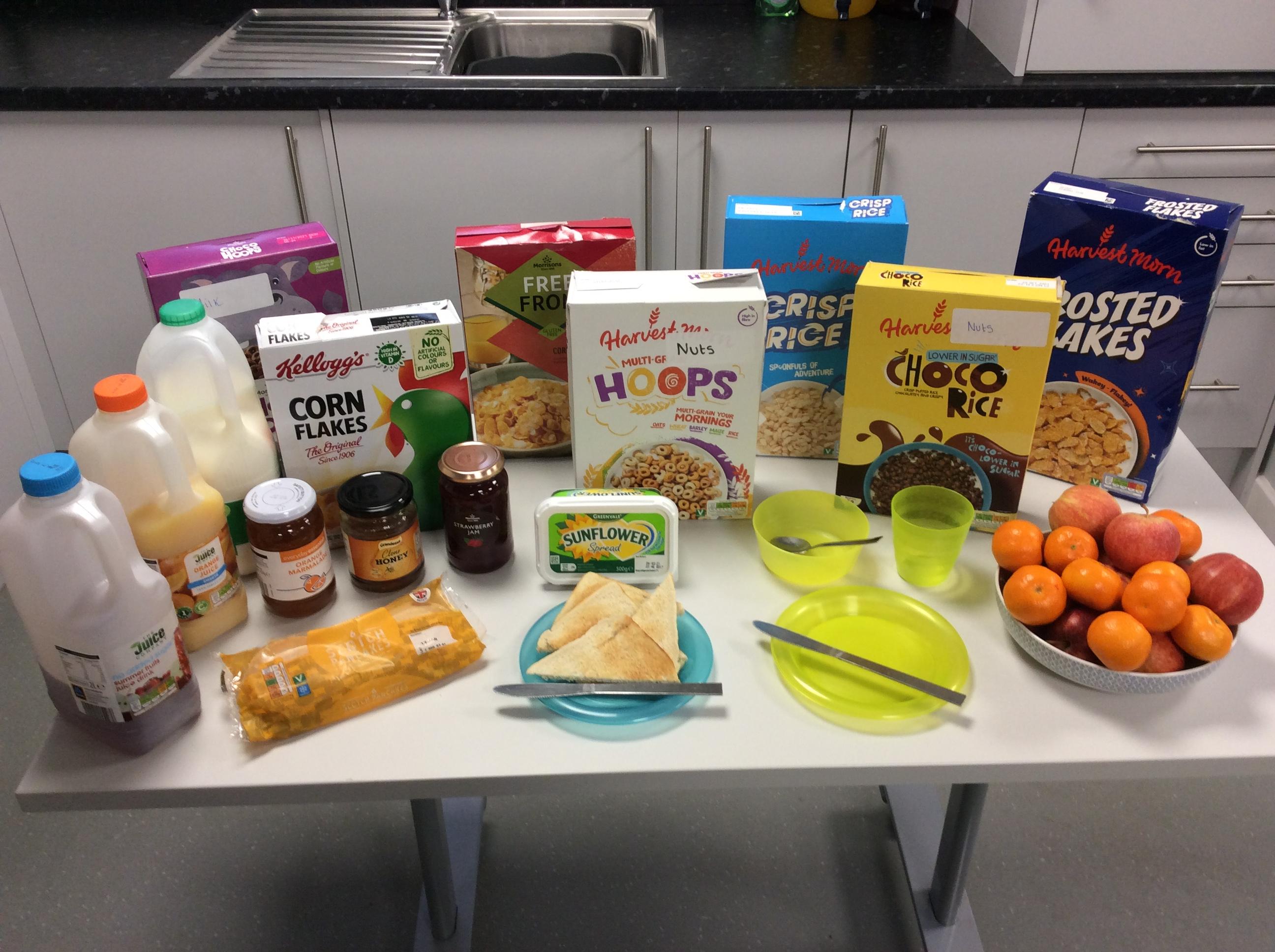 We also cater for those with additional dietary needs.